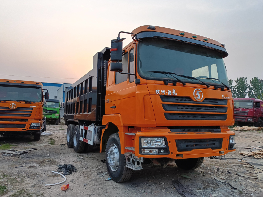 Shacman F3000 Дамп-Трак 6*4 Использованный с ремонтом Weichai 380hp Дизельный Кабына с плоской крышей