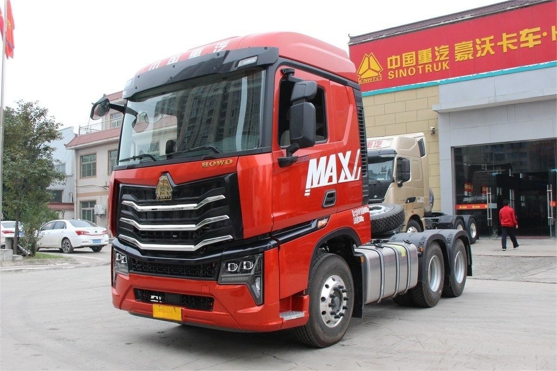 HOWO Max тяжелый грузовик 480 л.с. высокая крыша 6х4 дизельный ручной 12-скоростной национальный VI трактор