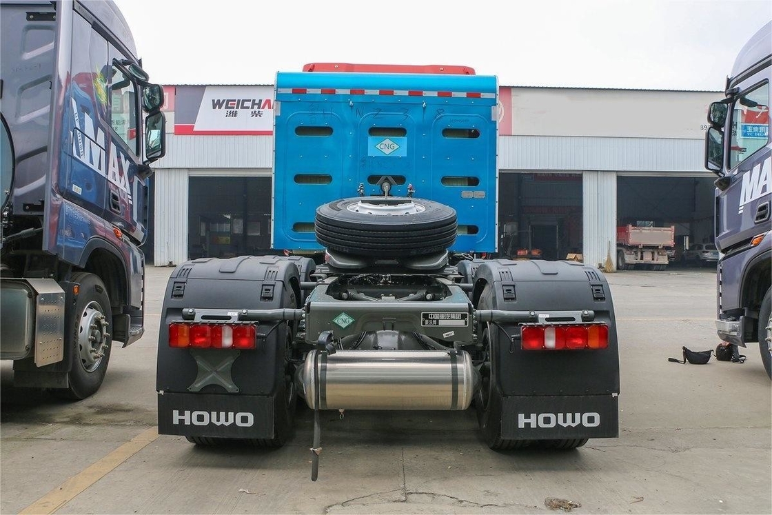460hp HOWO тяжелый грузовик 6X4 СНГ задняя двойная ось задний восьмиколесный трактор Национальный VI