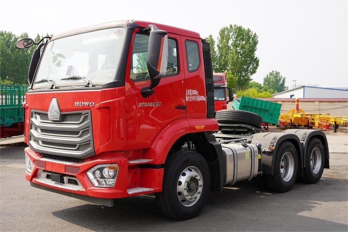 Sinotruk Howo N7G Тяжелый грузовик с одним рядом полседал 460 л.с. 6х4 дизельный 12-ступенчатый трактор