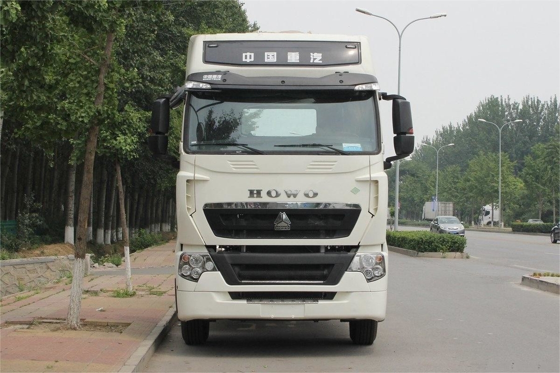 Полуседельный ряд HOWO T7H тяжелый грузовик высокий крышный дефлектор Боковая ветровая панель 440 л.с. 4х2 трактор на СПГ