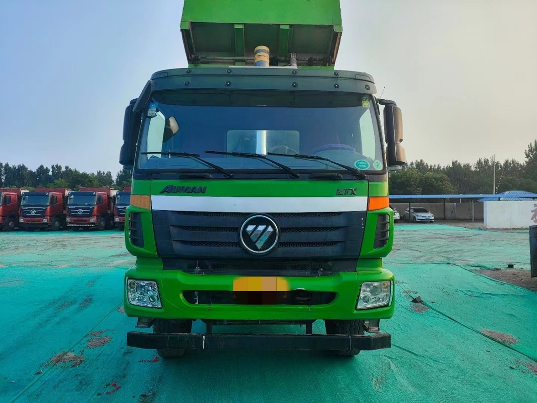 6*4 Дамп-Трактор Подержанный Foton ETX Tipper 2018 Год Weichai 375hp с ведрой типа U
