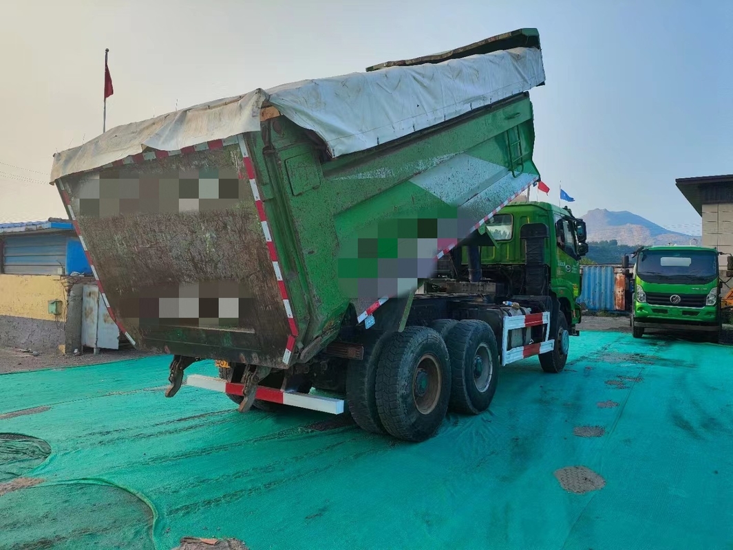 6*4 Дамп-Трактор Подержанный Foton ETX Tipper 2018 Год Weichai 375hp с ведрой типа U