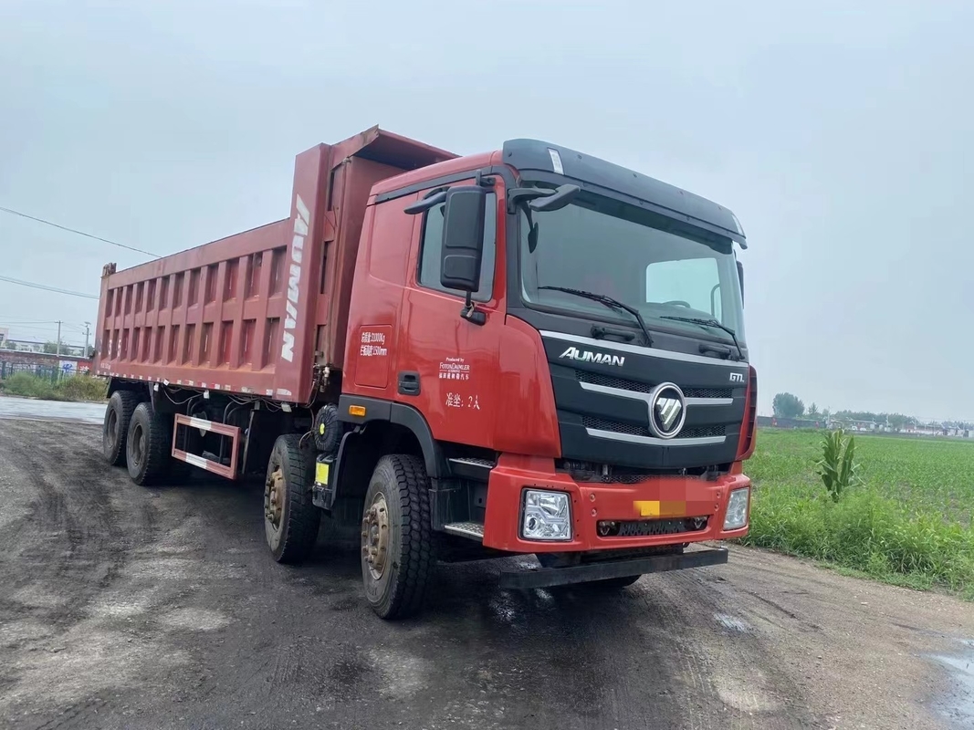 Подержанные грузовики UK Cummins двигатель 460 л.с. Foton GTL Дамп 2021 год Китай грузовик