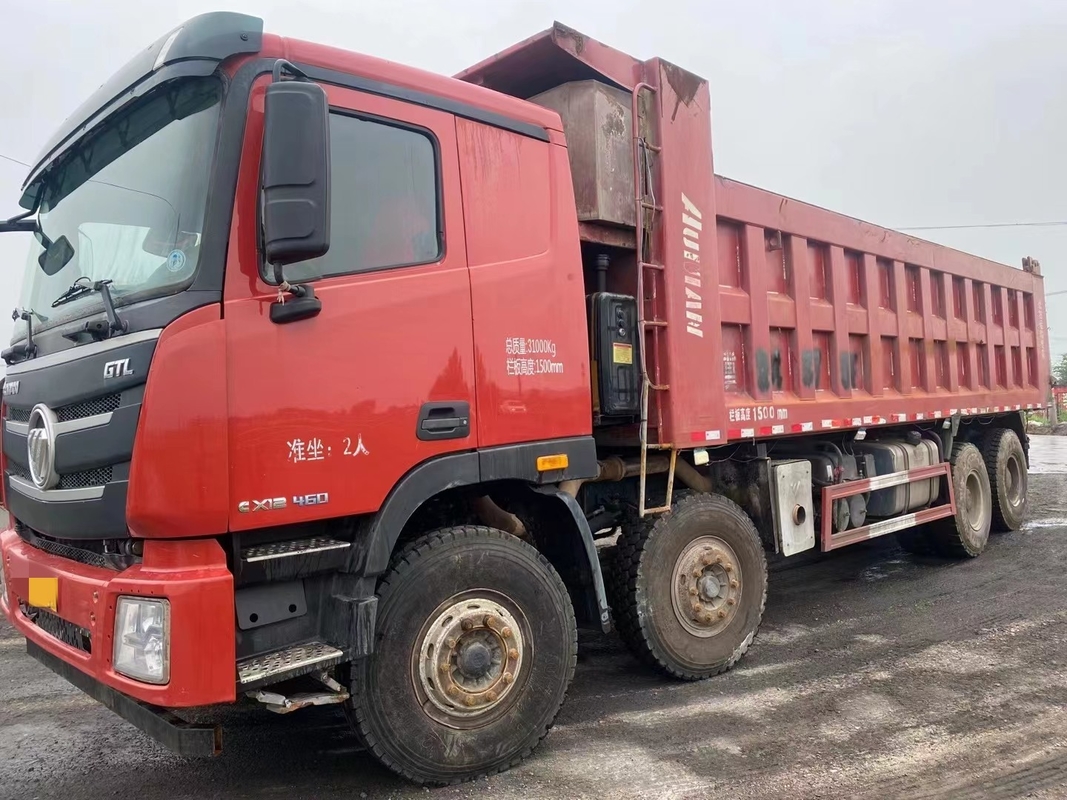 Подержанные грузовики UK Cummins двигатель 460 л.с. Foton GTL Дамп 2021 год Китай грузовик
