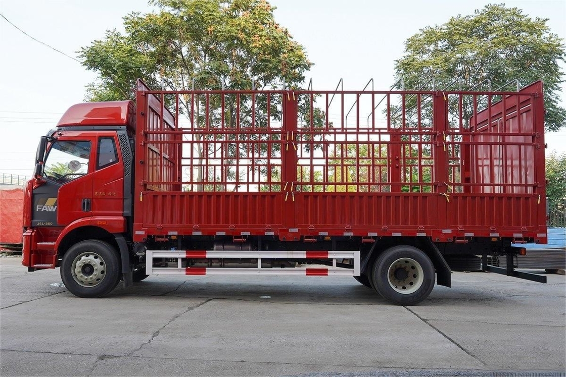 FAW Jiefang грузовик однорядный и полуместный 260 л.с. 8-скоростной дизель 4х2 6,75 м ограждение грузовик