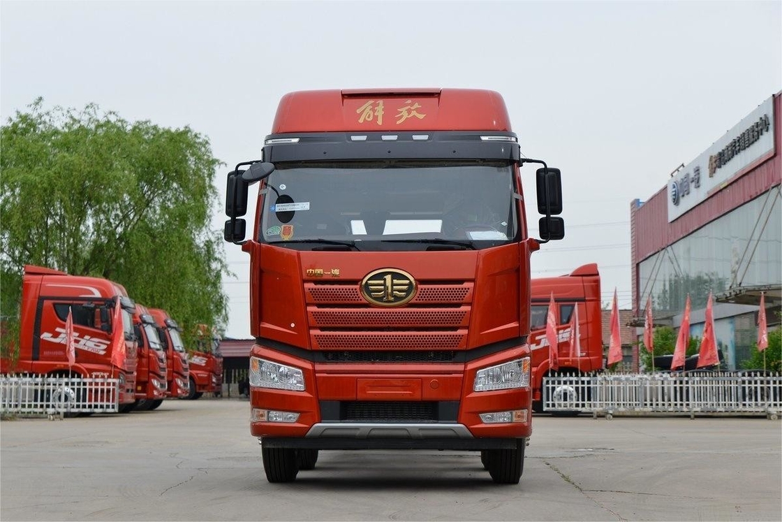 FAW Jiefang тяжелый грузовик высокий верхний 10-скоростной дизель 8X4 320 л.с. 9,5 м Решетки Грузовик шасси