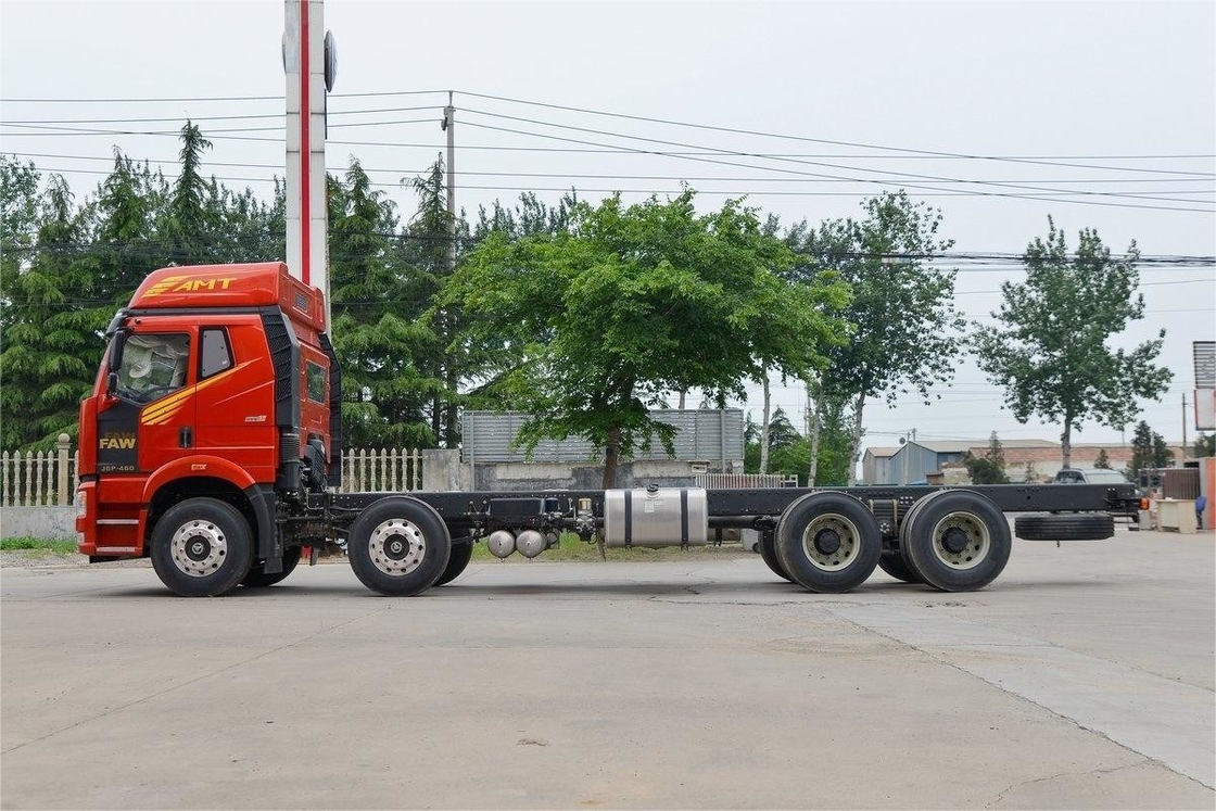 FAW Jiefang тяжелый грузовик высокий верхний 10-скоростной дизель 8X4 320 л.с. 9,5 м Решетки Грузовик шасси