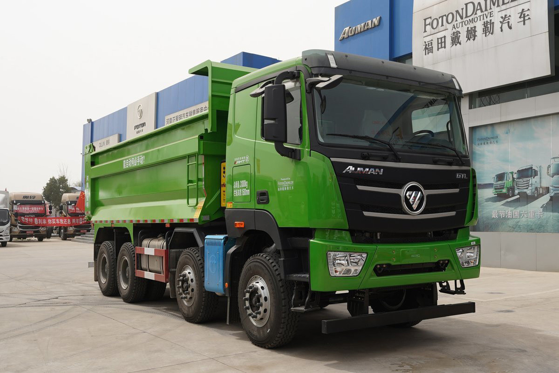 Foton Auman GTL Дамп-Трак 490 л.с. 8х4 AMT 12-скоростной автоматический 6,8 м Задний Дамп 360-градусный снимок