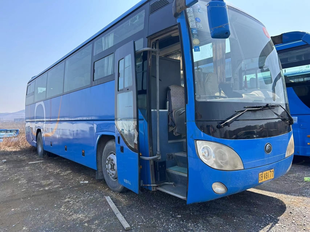 Подержанный автобус 2016 год Подержанный автобус Ютонг ZK6120 Левый и правый руль 55 мест