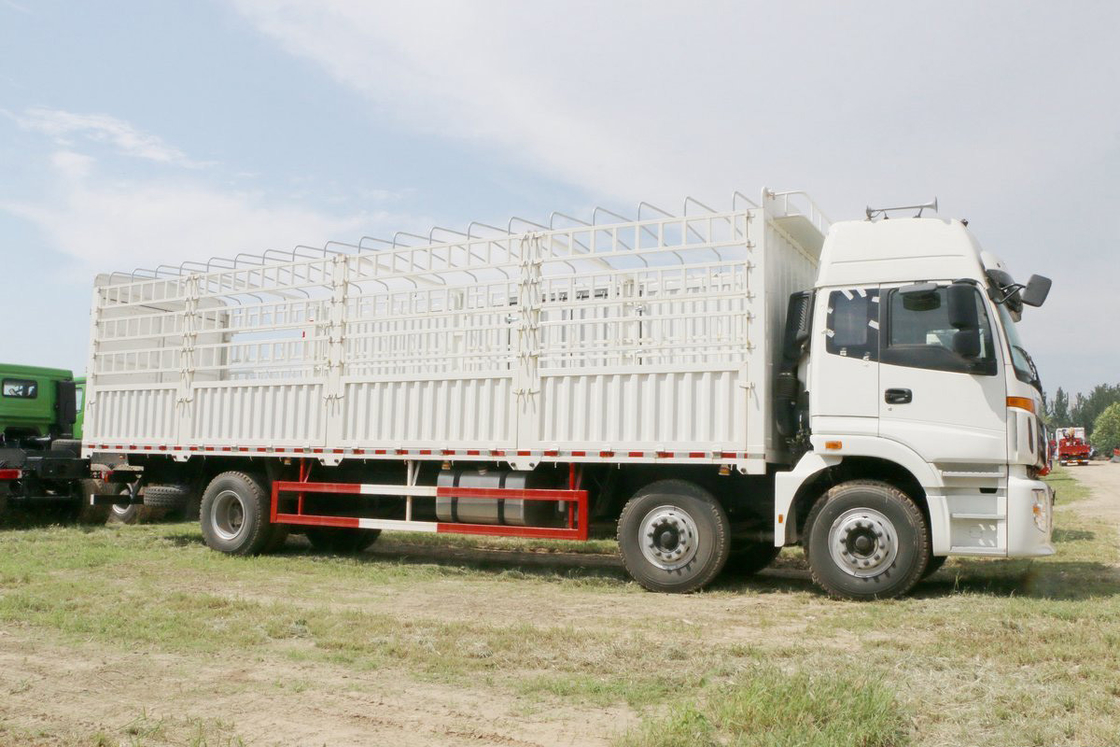 Foton Auman Stake Truck 6 серия тяжелый грузовик Дизель 8-скоростной 245 л.с. 6х2 9,53 м Белый кузов