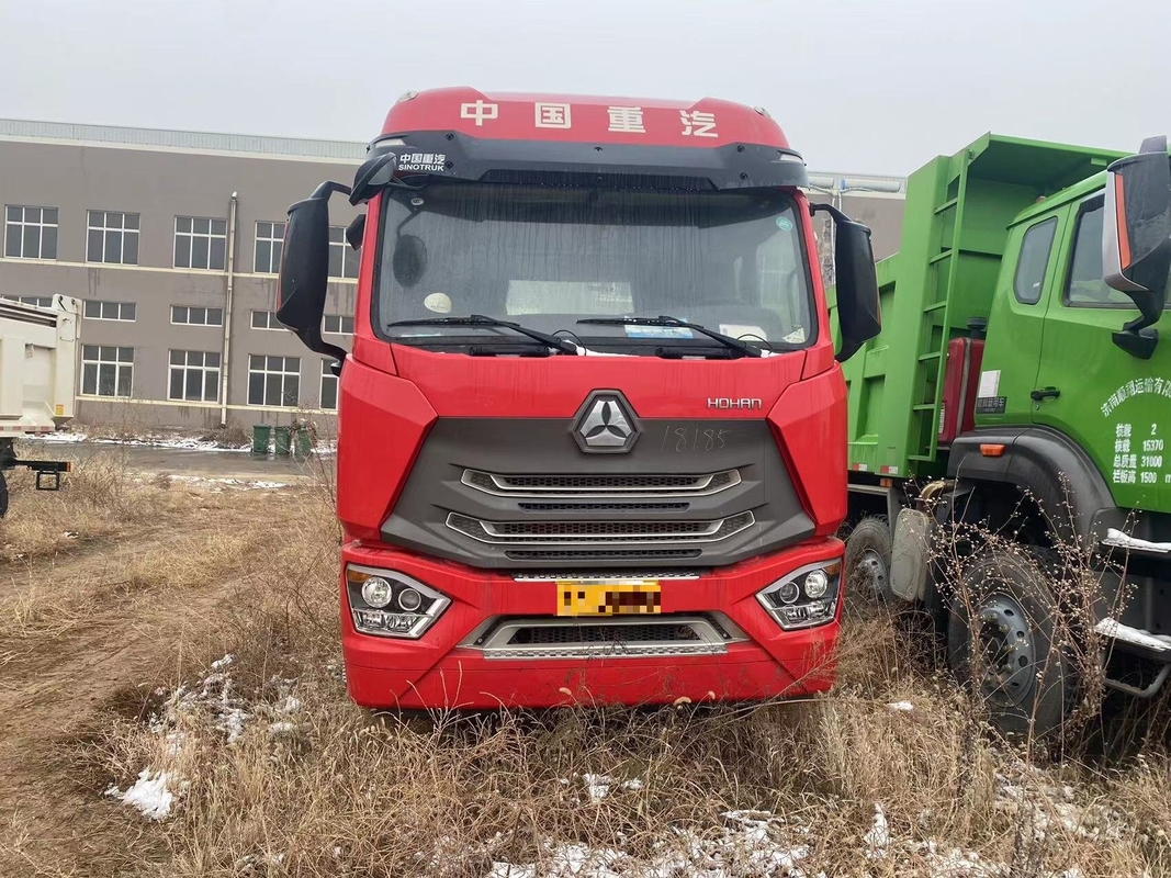 Sino Truck Leaf Spring Weichai 440hp Сильный двигатель Hohan Тракторная головка 6 * 4 высокая крыша с кондиционером