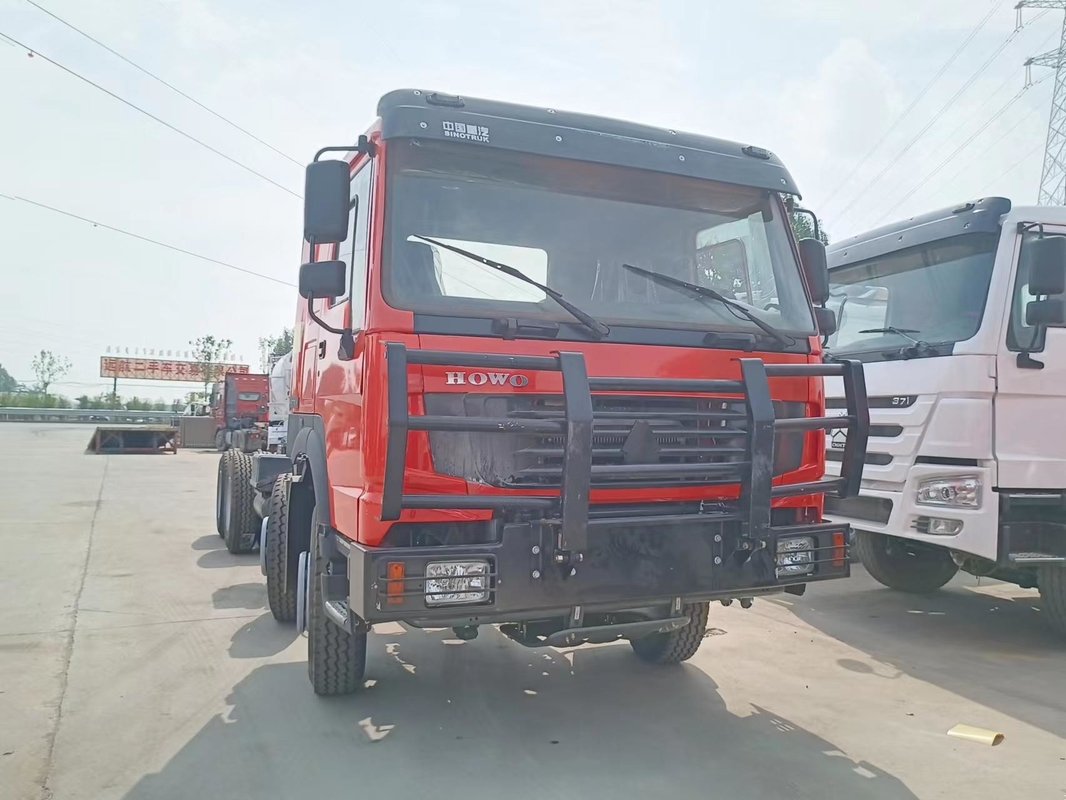 Sino Truck 2022 Howo Шасси используется с высоким качеством отремонтировано 8 * 4 с 12 шинами LHD