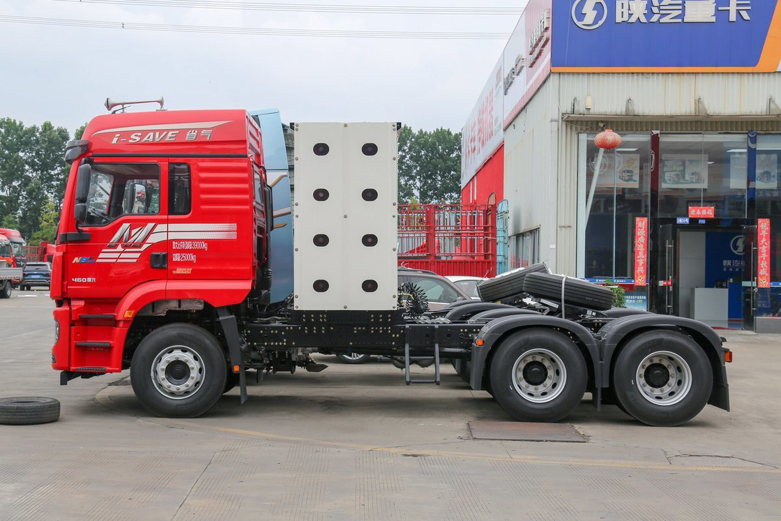 Однорядной полуместный двигатель Weichai 460 л.с. 6х4 высокая крыша CNG трактор Shacman тяжелый грузовик