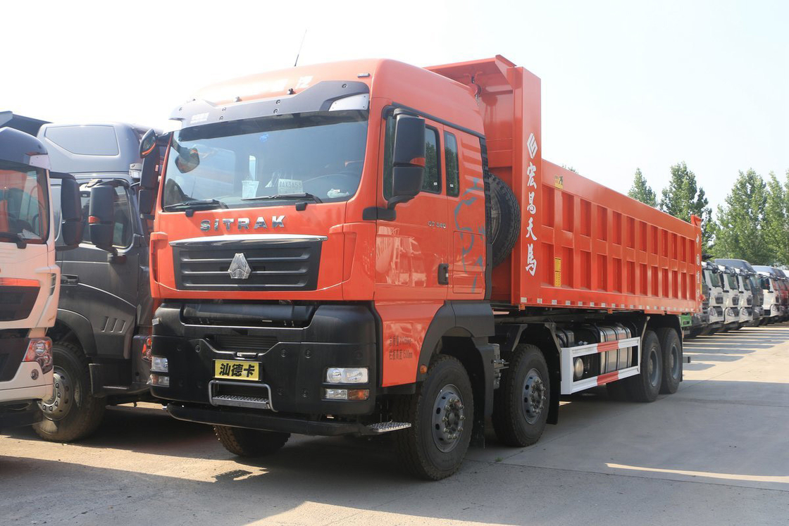 SITRAK G7H Модель хорошая кондиция 540 л.с. 8х4 8,4 м Sinotruk Дэмп грузовик сетка U-тип грузовик