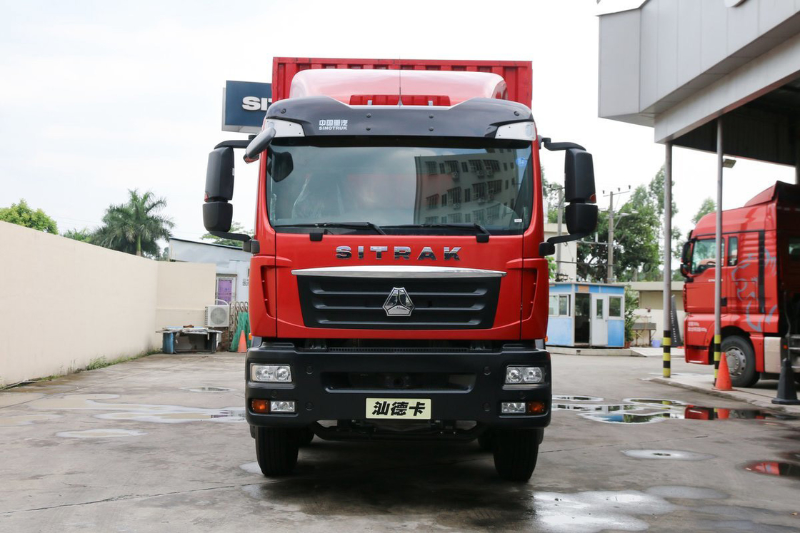 Кондиционер дефлектор двойная задняя ось C5H модель дизель 310HP 8 * 4 9.52M SITRAK фургон