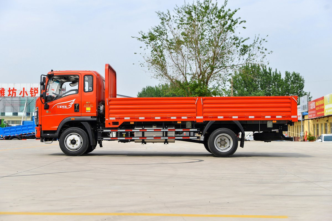 Sinotruk HOWO грузовик Титан-H серии Дизель 8-скоростной 170 л.с. 5,2 м полубоковый грузовой ящик