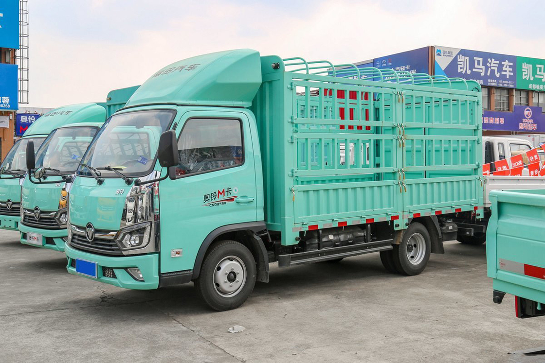 Foton Auman Mini Truck 2.0L 127HP CNG 3.815m высокая крыша дефлектор ограждение грузовик упругие сиденья