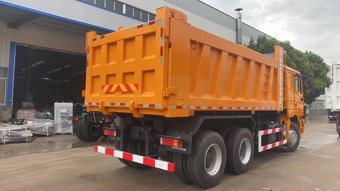Дамп-грузовики 6*4 Shacman F2000 Китайские грузовики Большой ветер 290hp Дизельный двигатель Левый руль