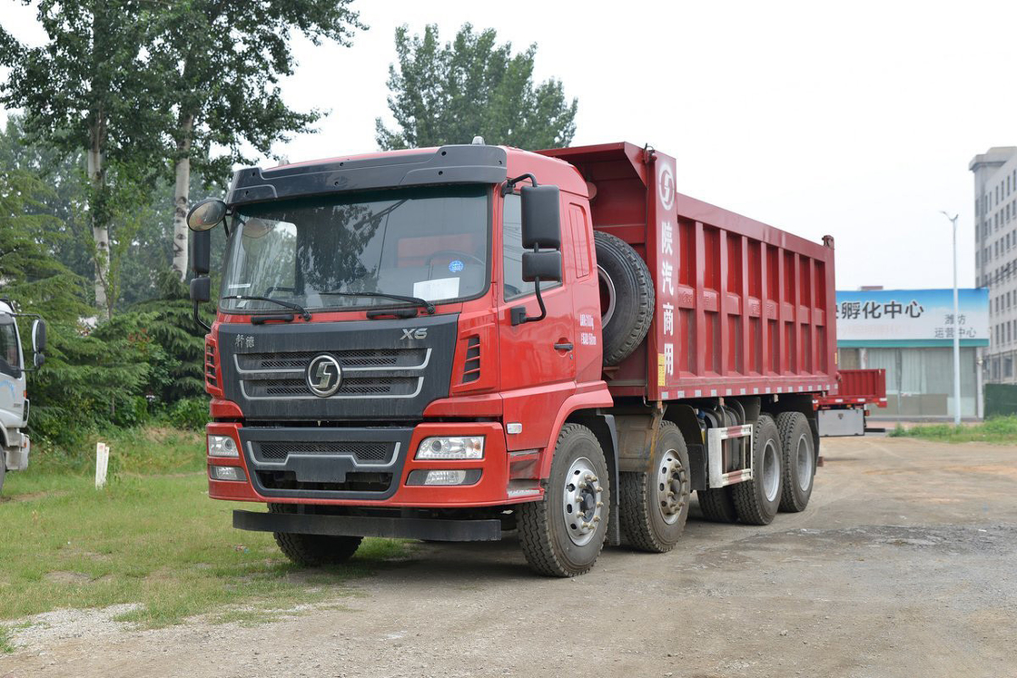 SX3315 Shaanxi Dump Truck Xuande X6 10-скоростной 270 лошадиных сил 8X4 6,8 метров Задней Flip-Up Dump Truck