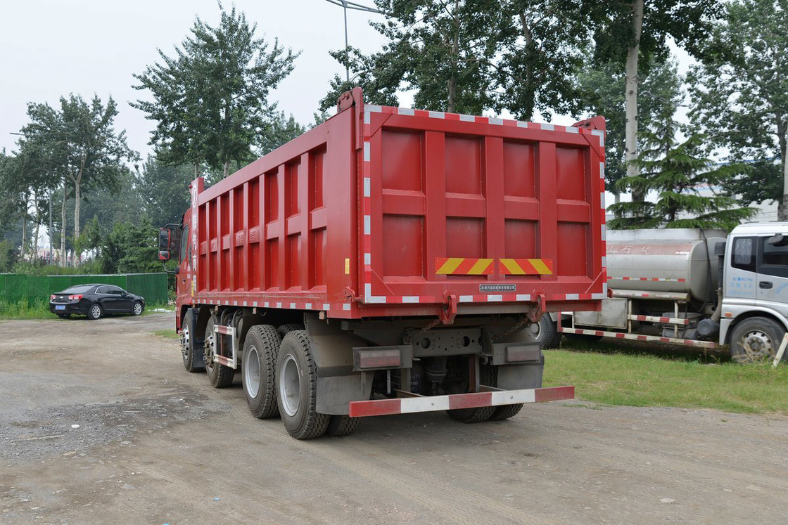 SX3315 Shaanxi Dump Truck Xuande X6 10-скоростной 270 лошадиных сил 8X4 6,8 метров Задней Flip-Up Dump Truck