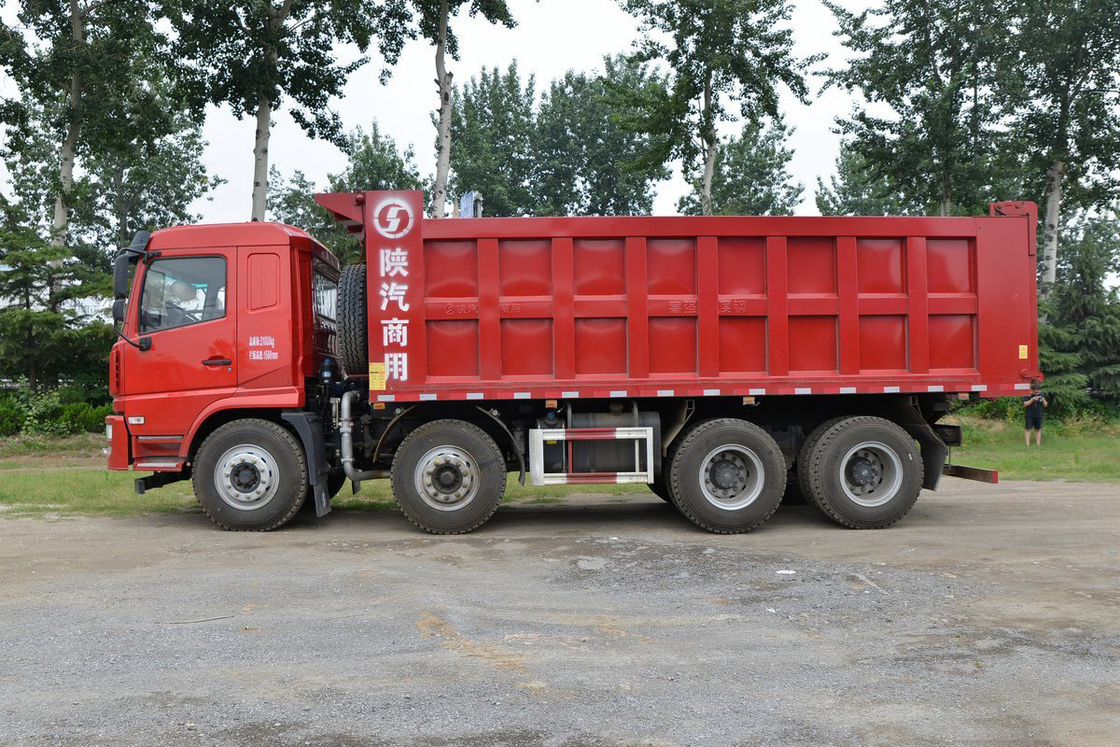 SX3315 Shaanxi Dump Truck Xuande X6 10-скоростной 270 лошадиных сил 8X4 6,8 метров Задней Flip-Up Dump Truck