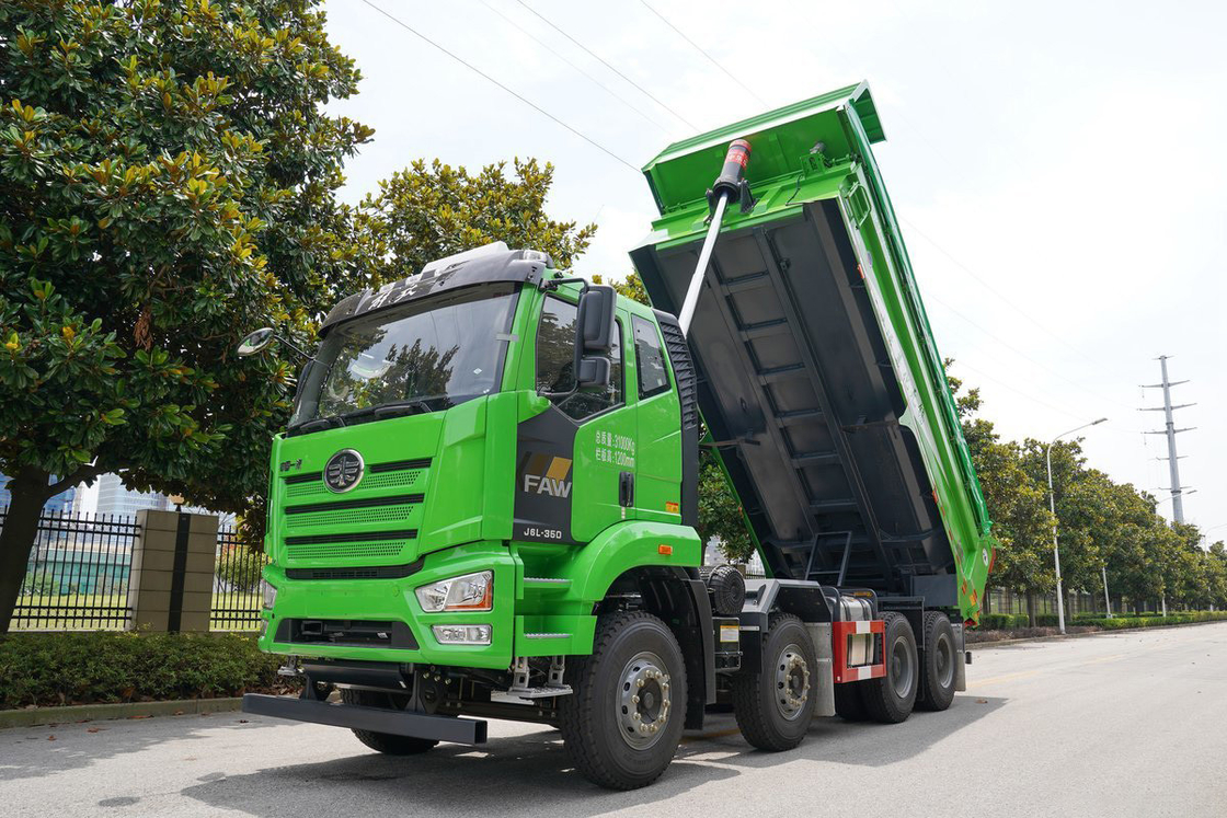 FAW Jiefang Dump Truck J6L Heavy Truck Diesel 10 Gear 350hp 8X4 Воздушная подушка для удаления ударов