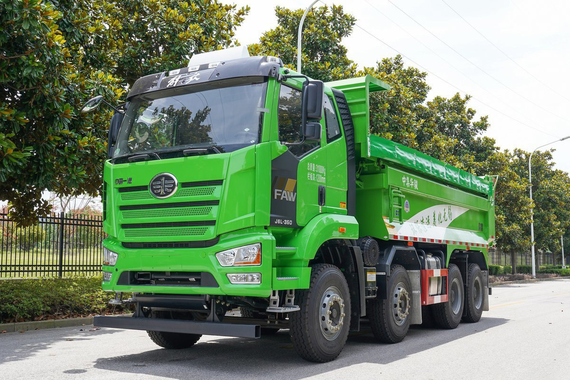 FAW Jiefang Dump Truck J6L Heavy Truck Diesel 10 Gear 350hp 8X4 Воздушная подушка для удаления ударов