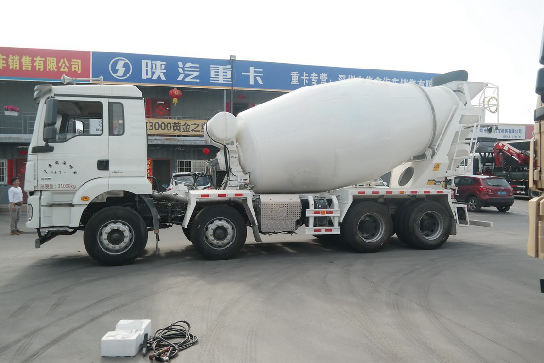 Shaanxi Automobile Heavy Truck Delong Новый M3000 336HP 8X4 7,49m3 Бетонный смеситель