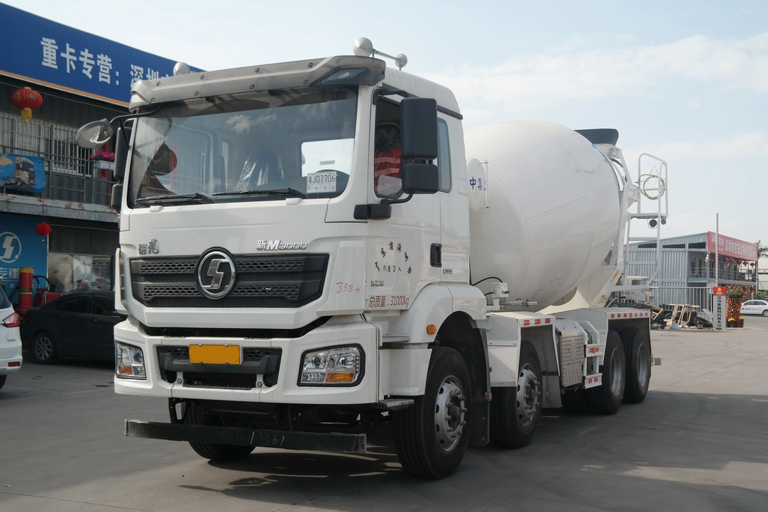 Shaanxi Automobile Heavy Truck Delong Новый M3000 336HP 8X4 7,49m3 Бетонный смеситель