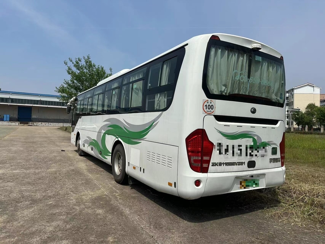 Подержанный автобус Нигерия 2018 год Yutong ZK6115 Электрическая окружающая среда Firend автобус 48 мест