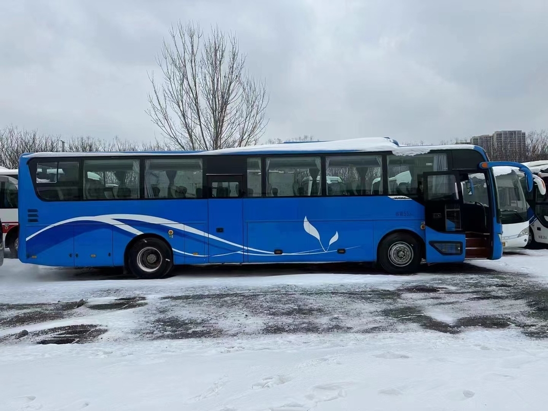 2-й Ютонг Автобус Цена 2016 год Оригинальный 55 мест Евро 4 Выброс A / C Weichai двигатель дизель