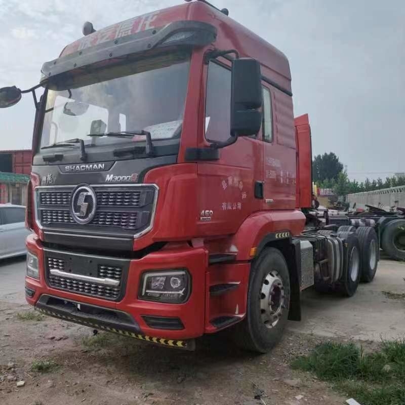 Подержанные тракторы грузовик китайский Шакман М3000 460 л.с. Сильный Вэйчай 6 * 4 буксировка 50 тонн тяжелый