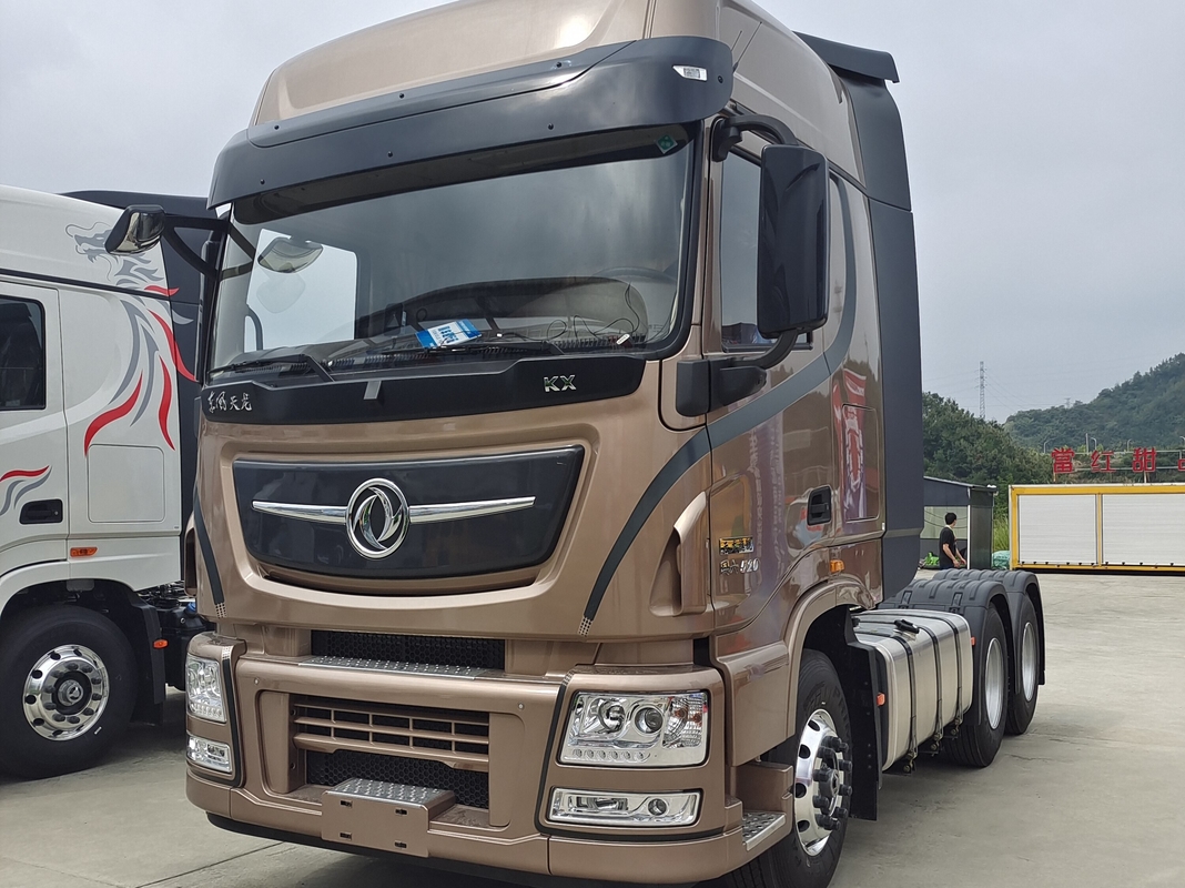 Прицеп Грузовик Трактор Грузовик Дунфэнь Тяньлонг KX 520hp двигатель Cummins Высокий стандарт версия 6 * 4
