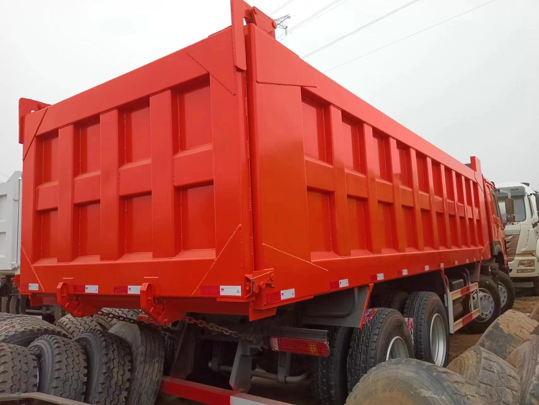 40 тонн мусорный грузовик для продажи Howo 400hp наклонитель грузовик 27 кубических тяжелых грузовых транспорт песчаный скала