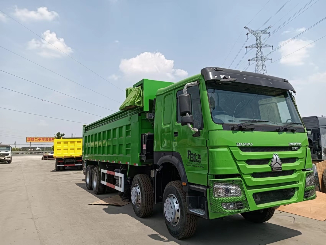 Подержанные грузовики для грузовых автомобилей в Зимбабве Sinotruk Howo Leaf Spring 30CBM Box Right Hand Drive