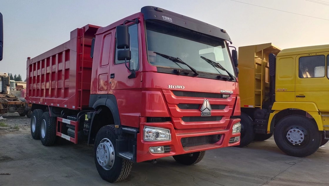 Хово Дэмп Трактор использованный полтора ряда кабины Sinotruk Tipper 20cbm коробка 380hp Евро 2 выброс