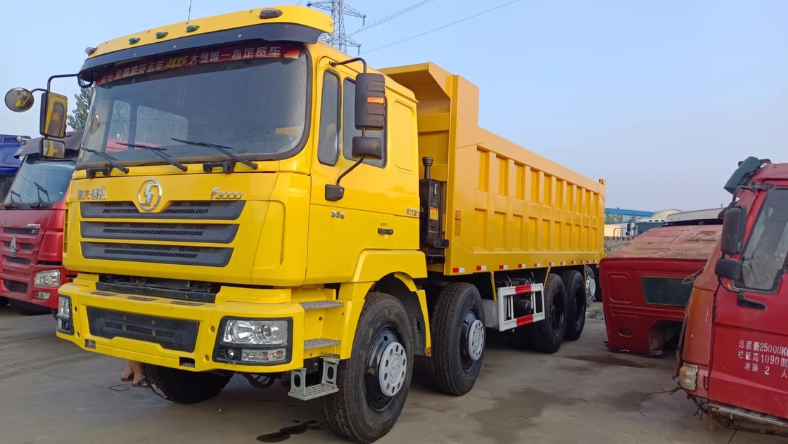 Подержанный грузовик China F3000 Экономичный грузовик Shacman 12 шины 8*4 LHD Weichai 380 л.с.