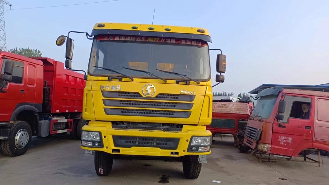 Подержанный грузовик China F3000 Экономичный грузовик Shacman 12 шины 8*4 LHD Weichai 380 л.с.