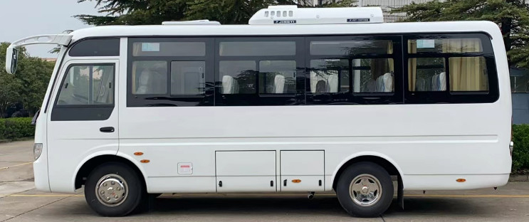 Костер Мини-автобус Ючай двигатель Мудан MD6668 25 сидений 2+2 сиденья Дизайн Новый кондиционер