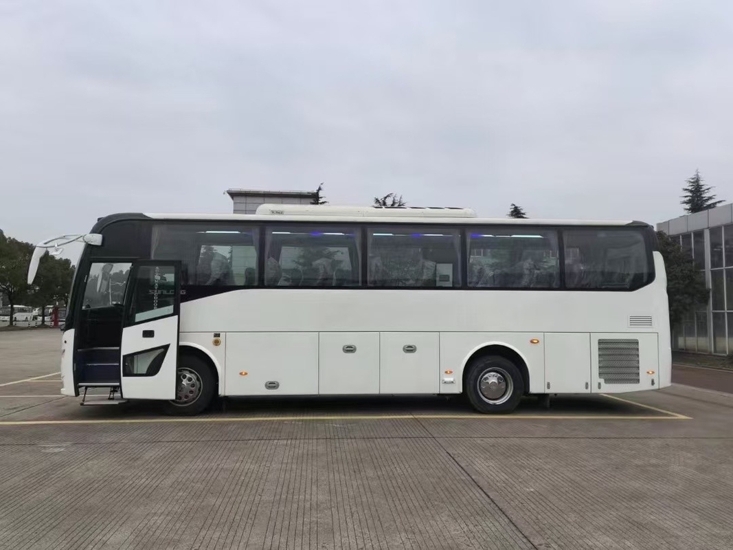 Подержанный автобус 36 мест Sunlong Bus SLK6102 CNG Ючай двигатель Правый руль Использование в Африке