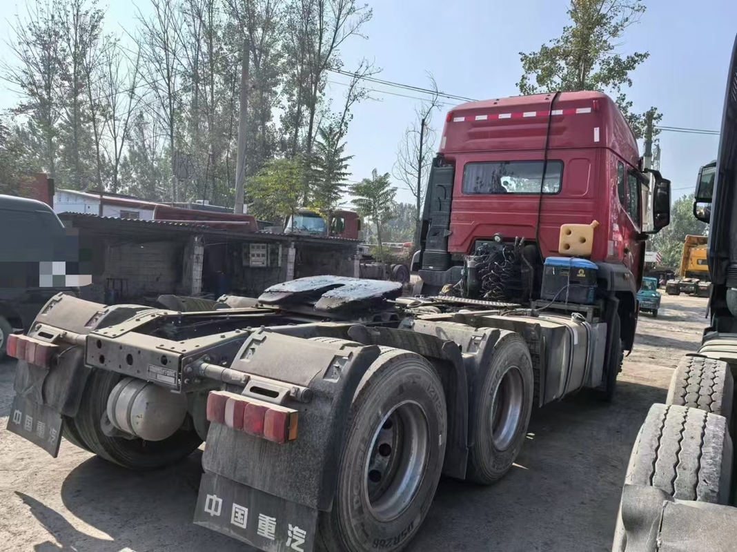 Подержанные тракторы грузовики голова 10 шины Sinotruk Hohan N7G 2021 год прицеп грузовик человек двигатель 480 л.с.