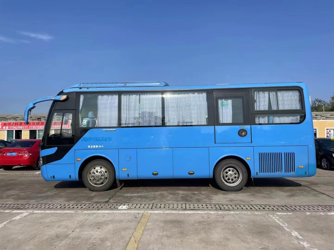 Подержанный мини-автобус для продажи 40 мест 8 метров пригородный автобус Ютон ZK6808 Левый руль использование в Гане