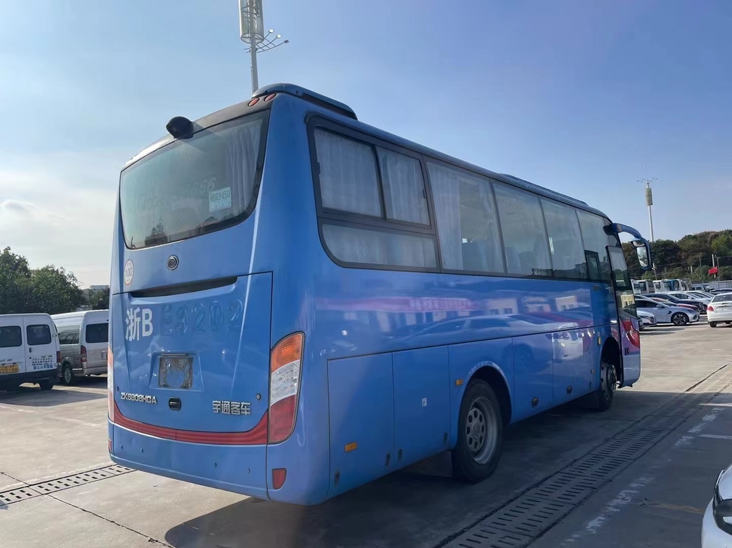 Подержанный мини-автобус для продажи 40 мест 8 метров пригородный автобус Ютон ZK6808 Левый руль использование в Гане