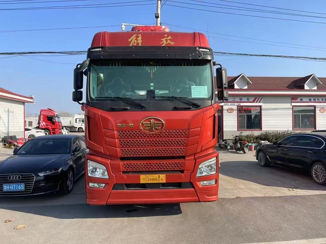Подержанные грузовики с ABS Jiefang Tractor Head JH6 2021 год 6*4 Режим вождения AT Weichai550hp