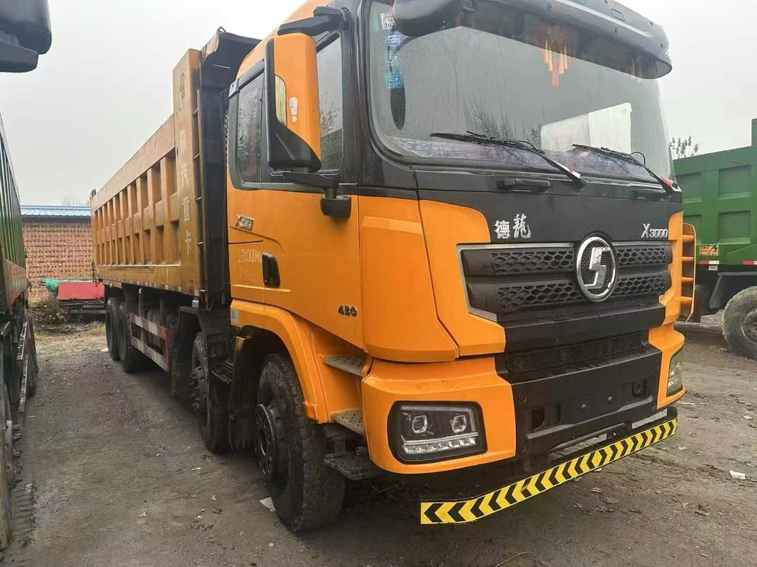 8х4 6х4 50 тонн использованные Шэкман свалки для продажи X3000 Вэйчай 430hp Песок и скалы транспортировки