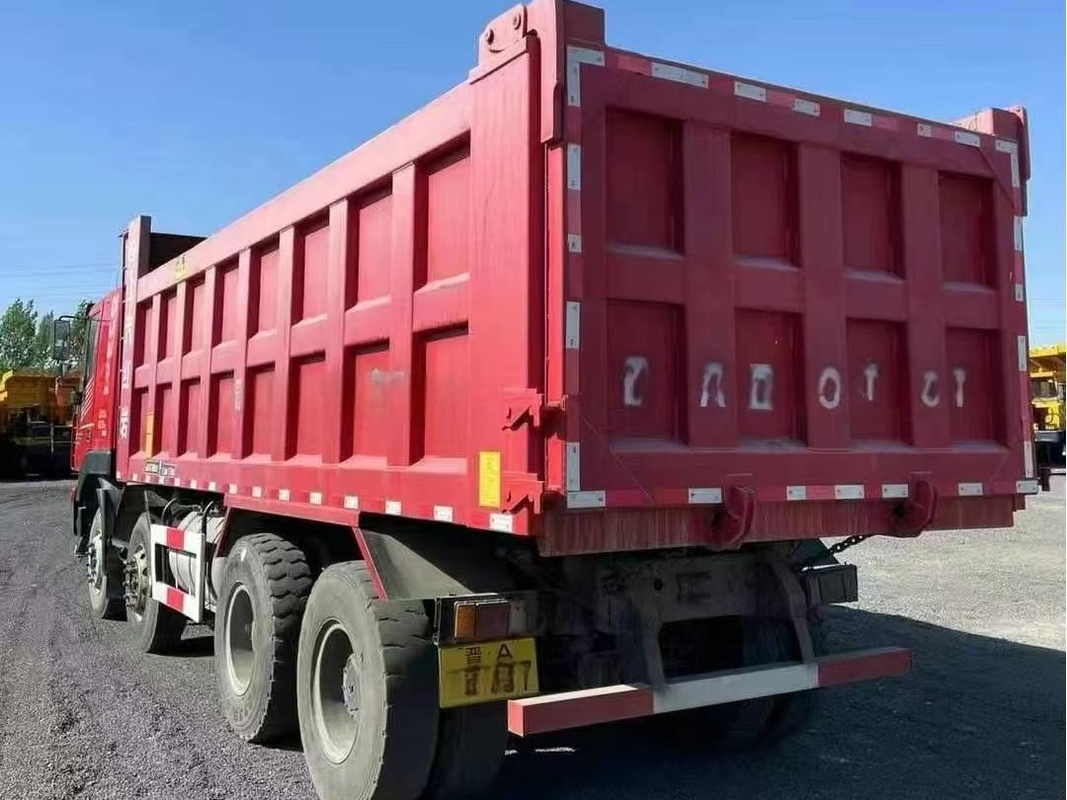 Китай Подержанные грузовики Тяжелый SAIC Хоньян Дамп-грузовик 8×4 Iveco Грузовик Технология Левый руль 390 л.с.