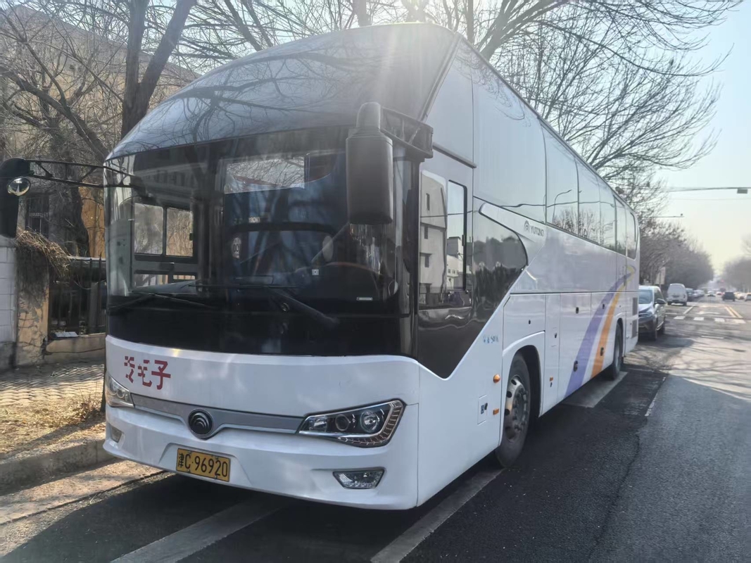 Автобус Yutong 50 мест Роскошный 2021 год Yutong ZK6128 подушка безопасности Подвеска Weichai двигатель 336hp Туробус