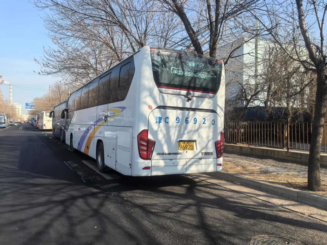 Автобус Yutong 50 мест Роскошный 2021 год Yutong ZK6128 подушка безопасности Подвеска Weichai двигатель 336hp Туробус