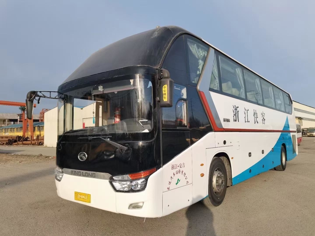 Подержанный автобус Kinglong Coach 39 мест XMQ6129 Люксовый грузовой пассажирский транспорт A/C